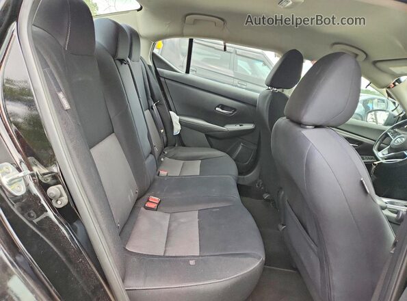 3N1AB8CV6MY307191 2021 NISSAN SENTRA Black Rear seats view