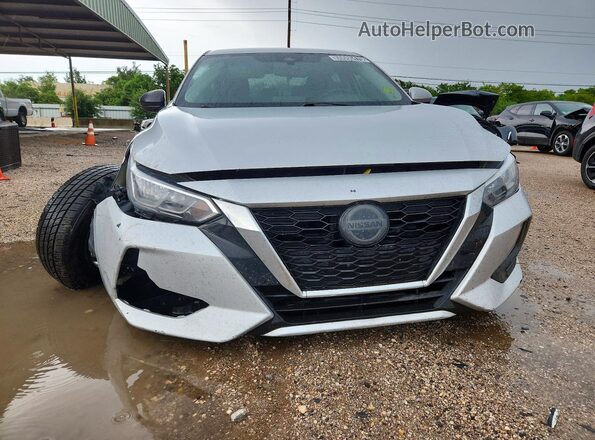 3N1AB8CV6NY290197 2022 NISSAN SENTRA Silver Front view