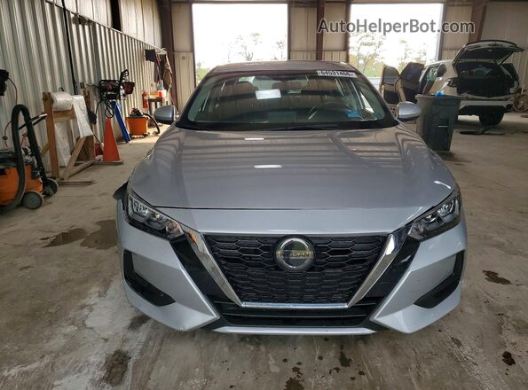 3N1AB8CV6PY235137 2023 NISSAN SENTRA Silver Դիմացի տեսք