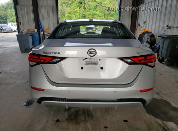 3N1AB8CV6PY235137 2023 NISSAN SENTRA Silver Հետևի տեսք