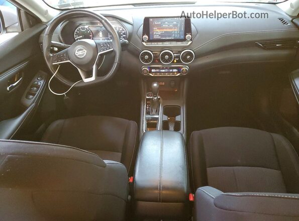 3N1AB8CV6PY235137 2023 NISSAN SENTRA Silver Առջևի վահանակի տեսք