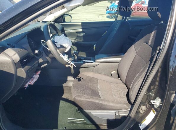 3N1AB8CV6PY260569 2023 NISSAN SENTRA Black წინა სალონის ხედი