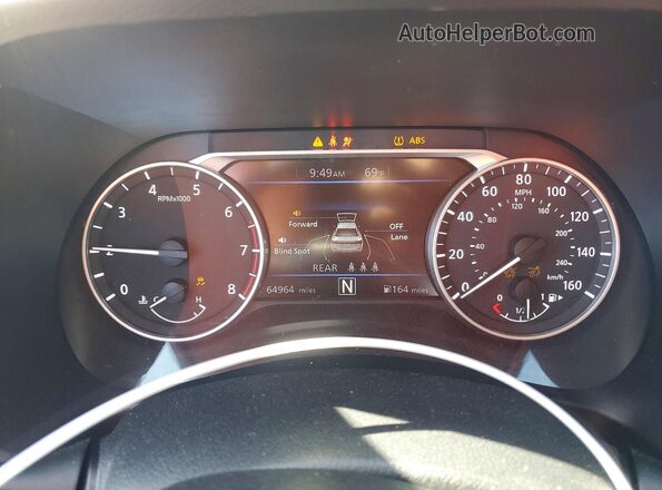 3N1AB8CV6PY260569 2023 NISSAN SENTRA Black ხელსაწყოთა პანელის ხედი