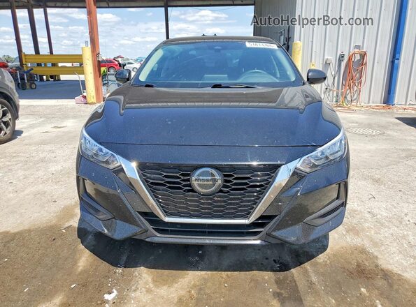 3N1AB8CV6PY270955 2023 NISSAN SENTRA Black Widok z przodu