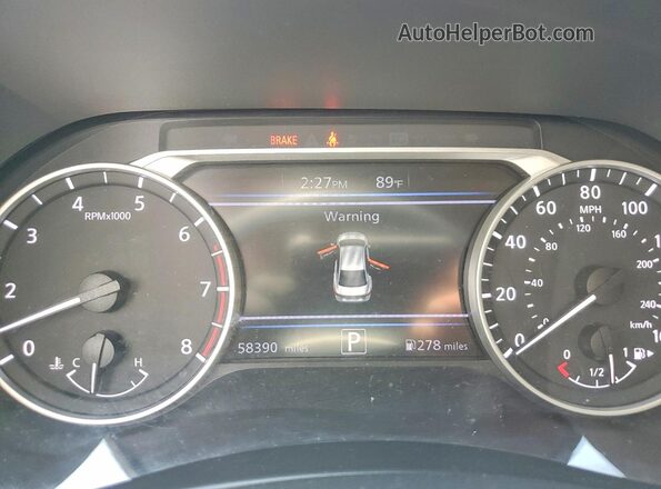 3N1AB8CV6PY270955 2023 NISSAN SENTRA Black Widok zestawu wskaźników