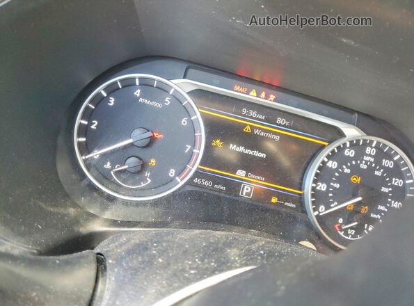 3N1AB8CV6PY276108 2023 NISSAN SENTRA Black ხელსაწყოთა პანელის ხედი