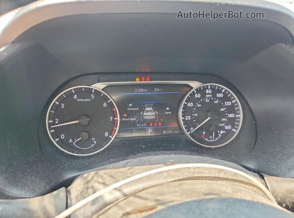 3N1AB8CV6PY310628 2023 NISSAN SENTRA Silver Widok zestawu wskaźników