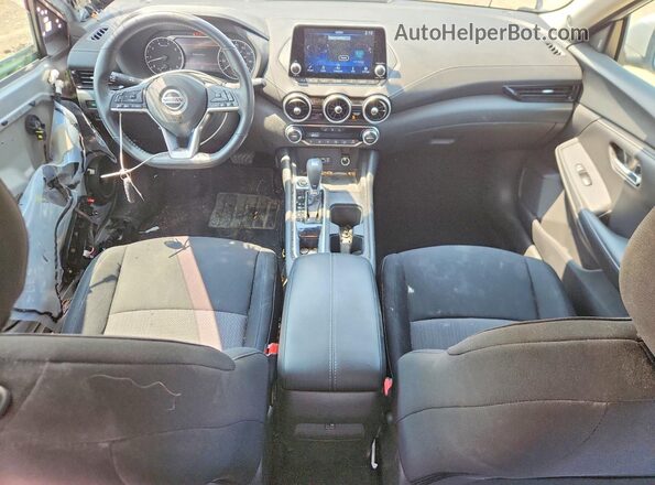 3N1AB8CV6PY310628 2023 NISSAN SENTRA Silver Widok deski rozdzielczej