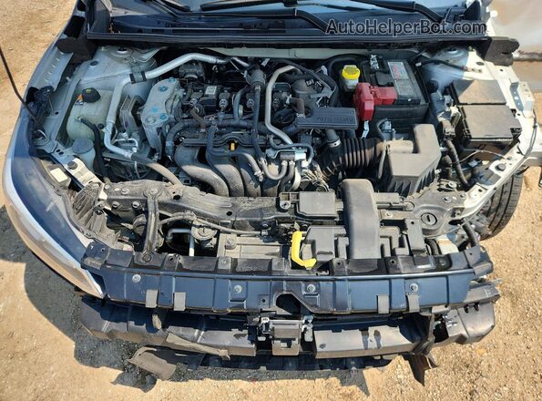 3N1AB8CV6PY310628 2023 NISSAN SENTRA Silver Widok wnętrza z tyłu