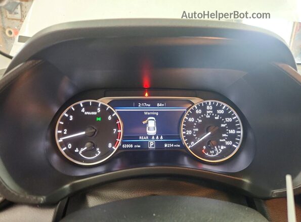 3N1AB8CV6RY212637 2024 NISSAN SENTRA White Вид щитка приладів