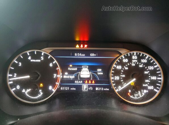 3N1AB8CV6RY241152 2024 NISSAN SENTRA Gray Вид щитка приладів