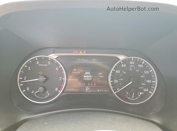 3N1AB8CV6RY248716 2024 NISSAN SENTRA Серый Вид щитка приборов