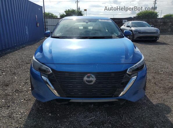 3N1AB8CV6RY259912 2024 NISSAN SENTRA Blue VIN կոդի պիտակի տեսք