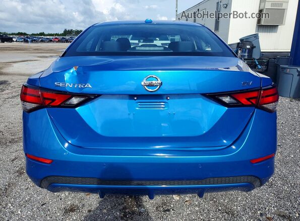 3N1AB8CV6RY259912 2024 NISSAN SENTRA Blue Հետևի տեսք