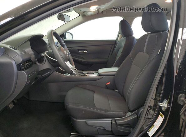 3N1AB8CV6SY207220 2025 NISSAN SENTRA Black VIN კოდის სტიკერის ხედი