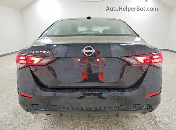 3N1AB8CV6SY207220 2025 NISSAN SENTRA Black უკანა სალონის ხედი