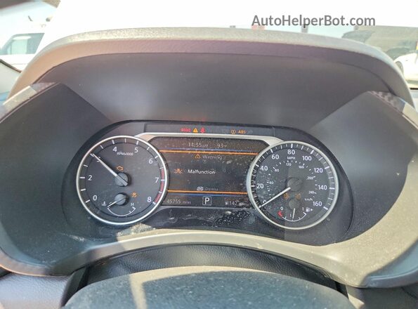 3N1AB8CV6SY231677 2025 NISSAN SENTRA White Vista del cuadro de instrumentos