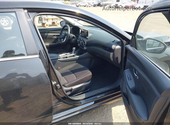3N1AB8CV6SY276716 2025 NISSAN SENTRA Black Front interior view