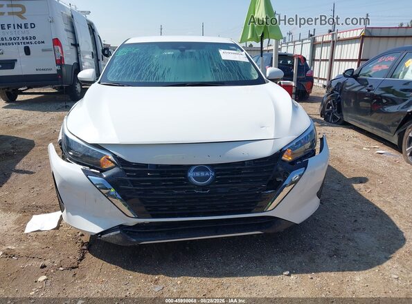 3N1AB8CV6SY279471 2025 NISSAN SENTRA White Vista del cuadro de instrumentos