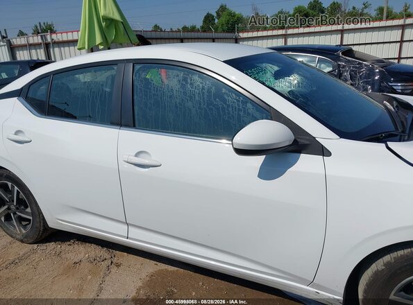 3N1AB8CV6SY279471 2025 NISSAN SENTRA White Vista interior trasera
