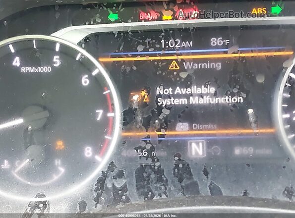 3N1AB8CV6SY279471 2025 NISSAN SENTRA White 