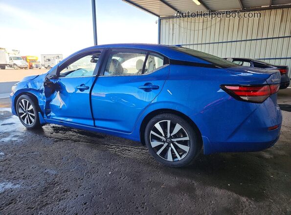 3N1AB8CV6SY281365 2025 NISSAN SENTRA Blue უკანა მარცხენა