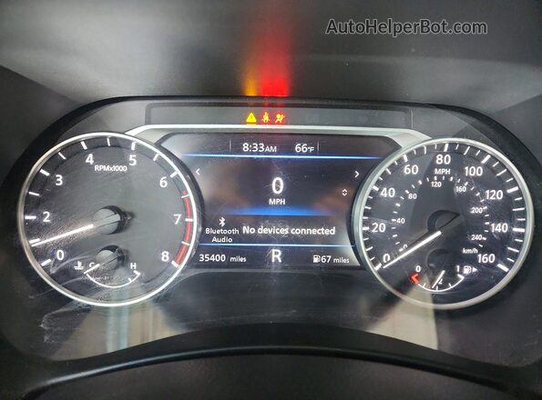3N1AB8CV6SY281365 2025 NISSAN SENTRA Blue ხელსაწყოთა პანელის ხედი