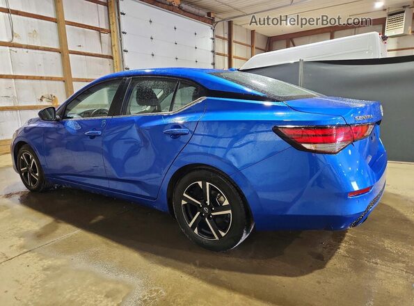 3N1AB8CV6SY291961 2025 NISSAN SENTRA Blue უკანა მარცხენა