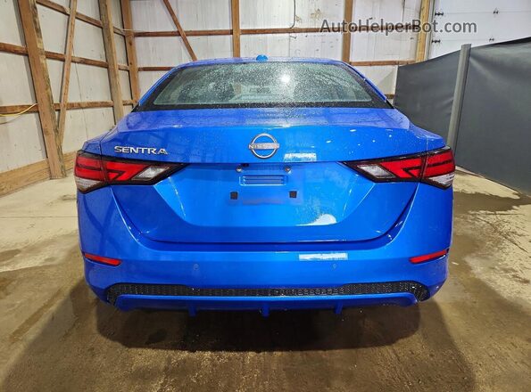 3N1AB8CV6SY291961 2025 NISSAN SENTRA Blue უკანა ხედი