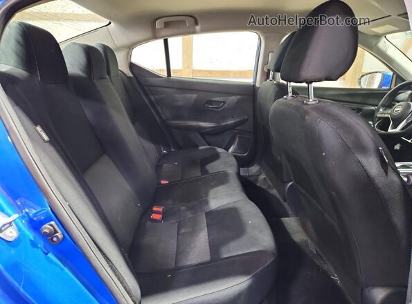 3N1AB8CV6SY291961 2025 NISSAN SENTRA Blue უკანა სავარძლების ხედი