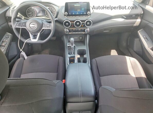 3N1AB8CV6SY319306 2025 NISSAN SENTRA Black Widok deski rozdzielczej