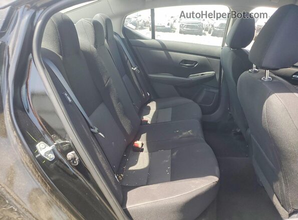 3N1AB8CV6SY319306 2025 NISSAN SENTRA Black Widok tylnych siedzeń