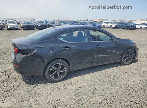 3N1AB8CV6SY319306 2025 NISSAN SENTRA Black Tył prawy