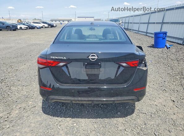 3N1AB8CV6SY319306 2025 NISSAN SENTRA Black Widok z tyłu