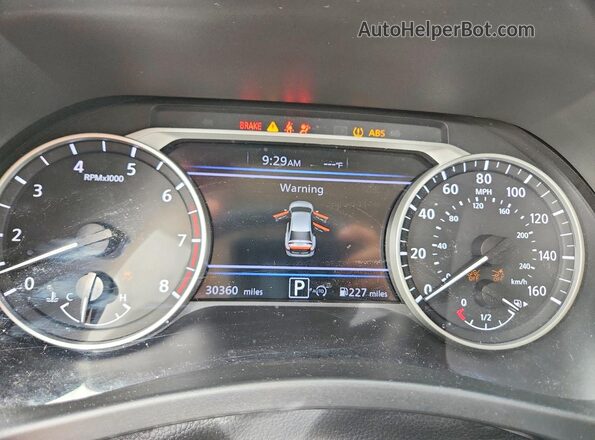 3N1AB8CV6SY323551 2025 NISSAN SENTRA Белый Вид щитка приборов