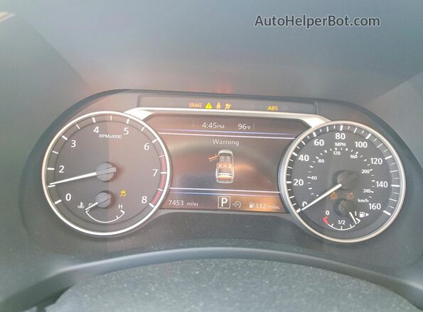3N1AB8CV6SY329155 2025 NISSAN SENTRA Gray Vista del cuadro de instrumentos