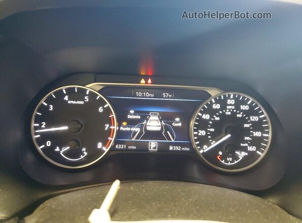 3N1AB8CV6SY361409 2025 NISSAN SENTRA Синий Вид щитка приборов