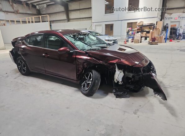 3N1AB8CV6SY362043 2025 NISSAN SENTRA Burgundy 