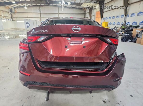 3N1AB8CV6SY362043 2025 NISSAN SENTRA Burgundy Vista trasera