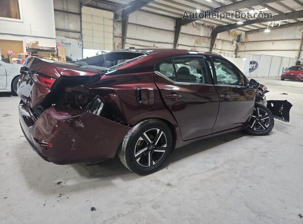 3N1AB8CV6SY362043 2025 NISSAN SENTRA Burgundy 