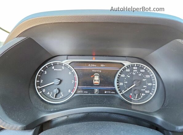 3N1AB8CV6SY403223 2025 NISSAN SENTRA Gray Widok zestawu wskaźników