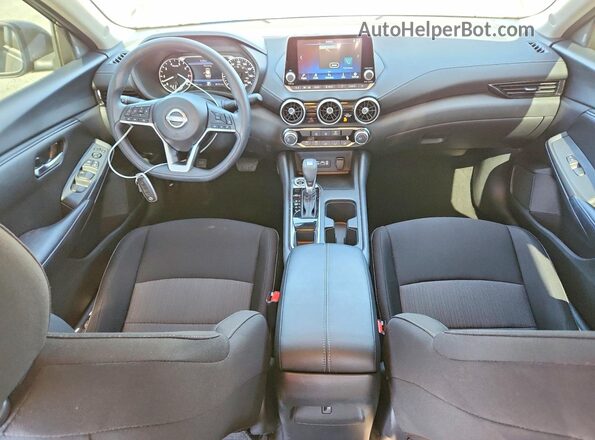 3N1AB8CV6SY403223 2025 NISSAN SENTRA Gray Widok deski rozdzielczej