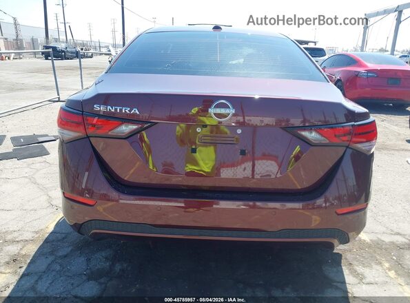 3N1AB8CV6SY411905 2025 NISSAN SENTRA Burgundy 