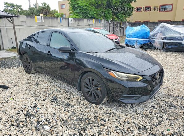3N1AB8CV7LY231687 2020 NISSAN SENTRA Black Առջևի աջ
