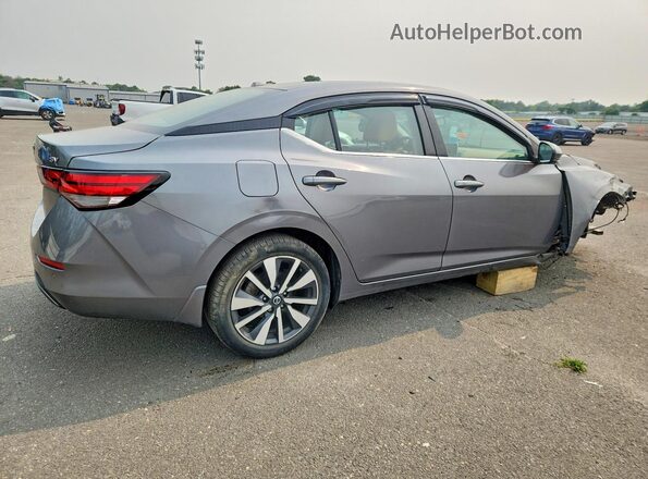 3N1AB8CV7LY288178 2020 NISSAN SENTRA Gray Trasero derecho
