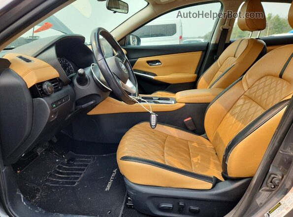 3N1AB8CV7LY288178 2020 NISSAN SENTRA Gray Vista interior delantera
