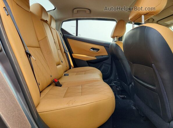 3N1AB8CV7LY288178 2020 NISSAN SENTRA Gray Vista de los asientos traseros