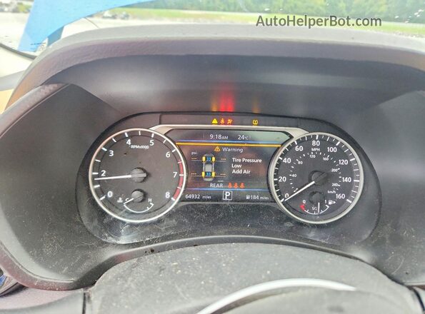 3N1AB8CV7MY226782 2021 NISSAN SENTRA Blue Vista del cuadro de instrumentos
