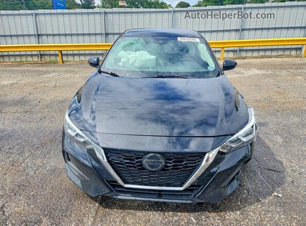 3N1AB8CV7MY271706 2021 NISSAN SENTRA Черный Вид спереди