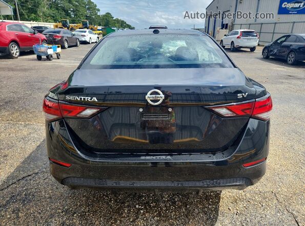 3N1AB8CV7MY271706 2021 NISSAN SENTRA Черный Вид сзади